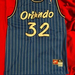 Nike Shaquille O’Neal Orlando Magic Blue Jersey
